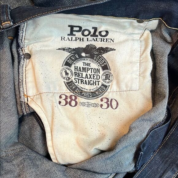 Polo by Ralph Lauren Blue Straight Jeans Classic Style - Picture 5 of 8